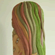 'Girl with Frangipane' 2009 Oil colour on limewood