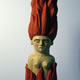 'Little Witch' 1996 Oil on Limewood. Height 1.5 m