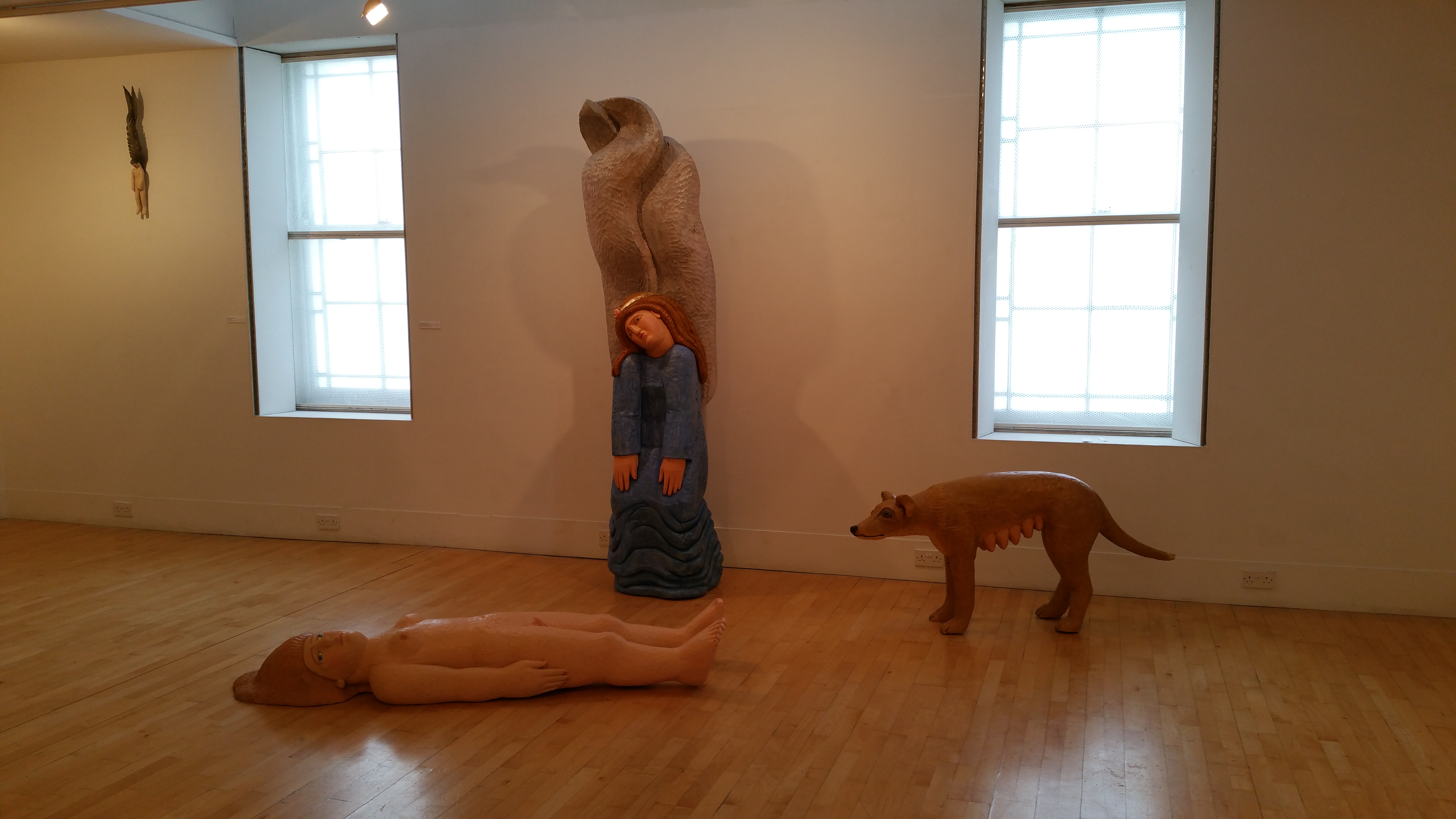 They Think They Are Fallen Angels Installation