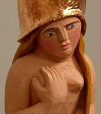 Amazon with Lizard detail