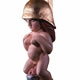 'Amazon Giving Birth' 2001 Oil colour on limewood. Height 1.93 m