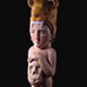 'Amazon Vanitas' 2001 Oil colour on limewood. Height 1.46 m