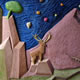 Detail of Panel 1 'The Hart of St. Giles'