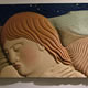 'Expulsion 2' 2011 Oil colour on sweet chestnut panel Height 60cm x 2m