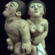 'Expulsion 2' 1999 Oil on Limewood. Height 1.38m