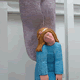 'Fallen Angel' 2009 - 2010 Oil colour on limewood Height 2.5m