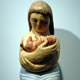 'Woman and Pig' 2011 Oil colour on Limewood Height 86cm