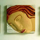 Ashworth Secure Hospital, Maghull. 'Sleeping Heads', 1999 Oil colour on Limewood Approx. 0.5  x 3 m