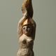 'Solimões' 2011 Oil colour on Limewood Height 67cm