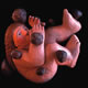 'Stoning 2' 2002 Height 42 cm