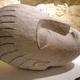 'Tete Blanche' 2009 Oil colour on limewood Height 45cm 2009